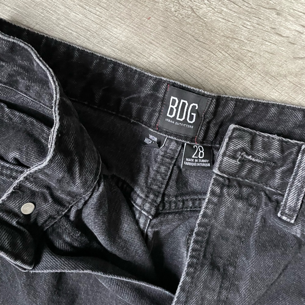 Uber Outfitters ripped BDG black jeans